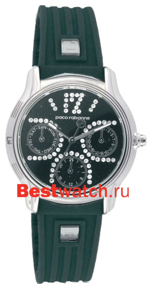 Часы Paco Rabanne Lady Rubber Round PRD620_AA
